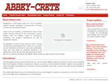 Tablet Screenshot of abbeycrete.com